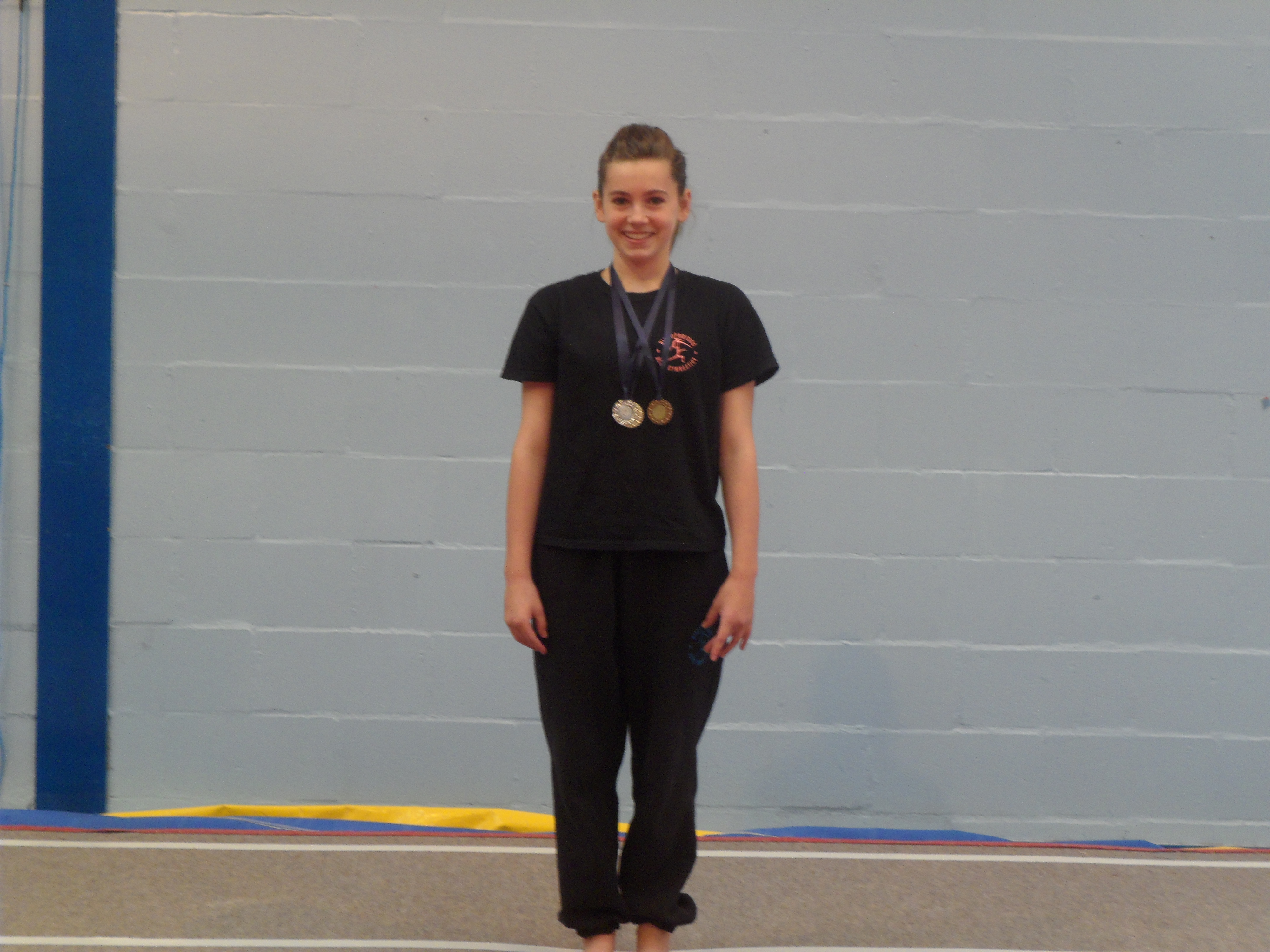 Sarah Finlay wins bronze at Tumble Comp - National 2 13yrs +